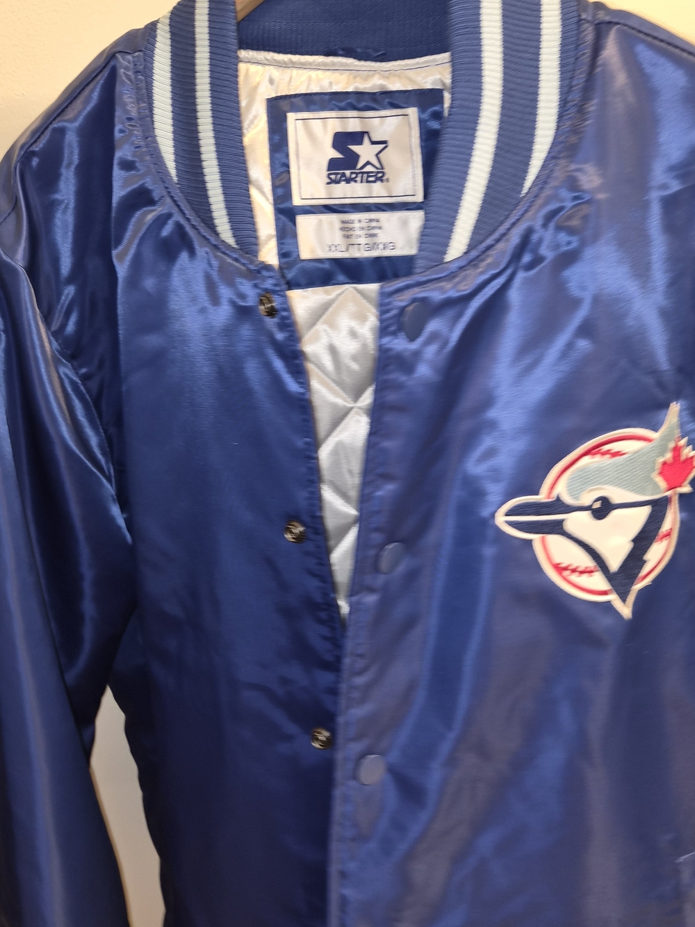 Starter Blue Toronto Blue Jays Satin Jacket - Picture 3 of 13